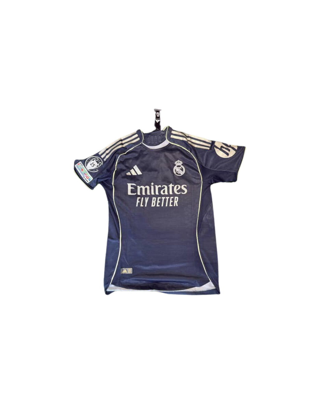 Jersey Versión Jugador Real Madrid Visitante 2025/2026