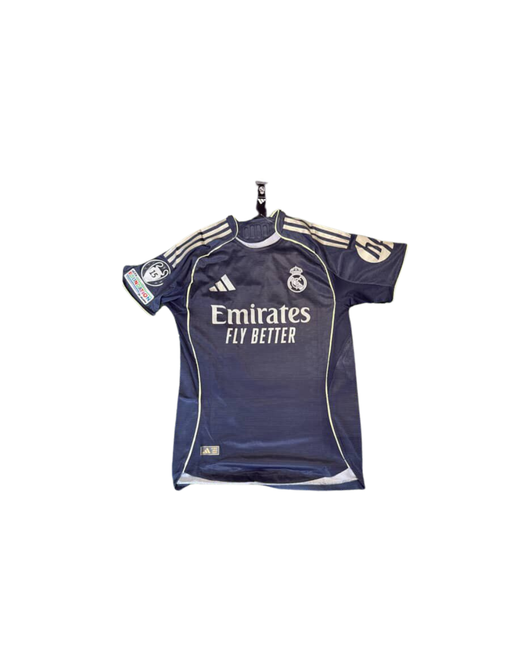 Jersey Versión Jugador Real Madrid Visitante 2025/2026